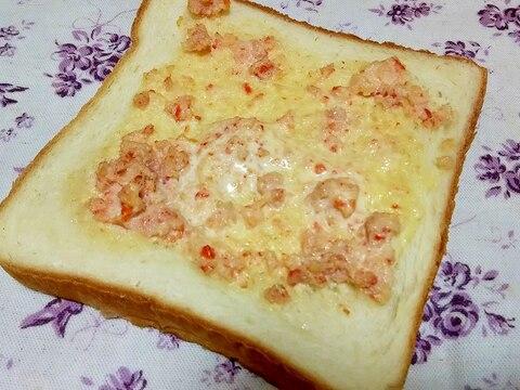 簡単!絶品!カニマヨトースト